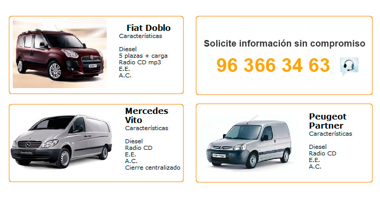 alquiler coches baratos valencia